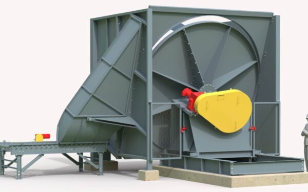 tire feed system separator
